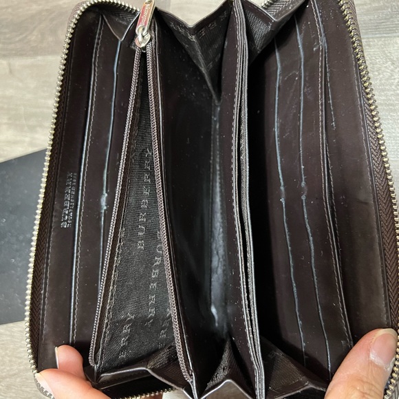 Burberry Wallet Preloved Authentic Vintage - Picture 5 of 7